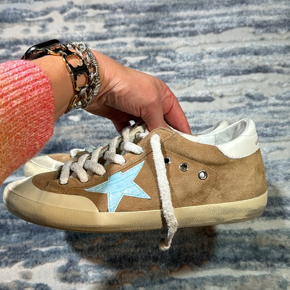 Golden Goose Super Star Low Top Sneakers - Picture 4 of 14